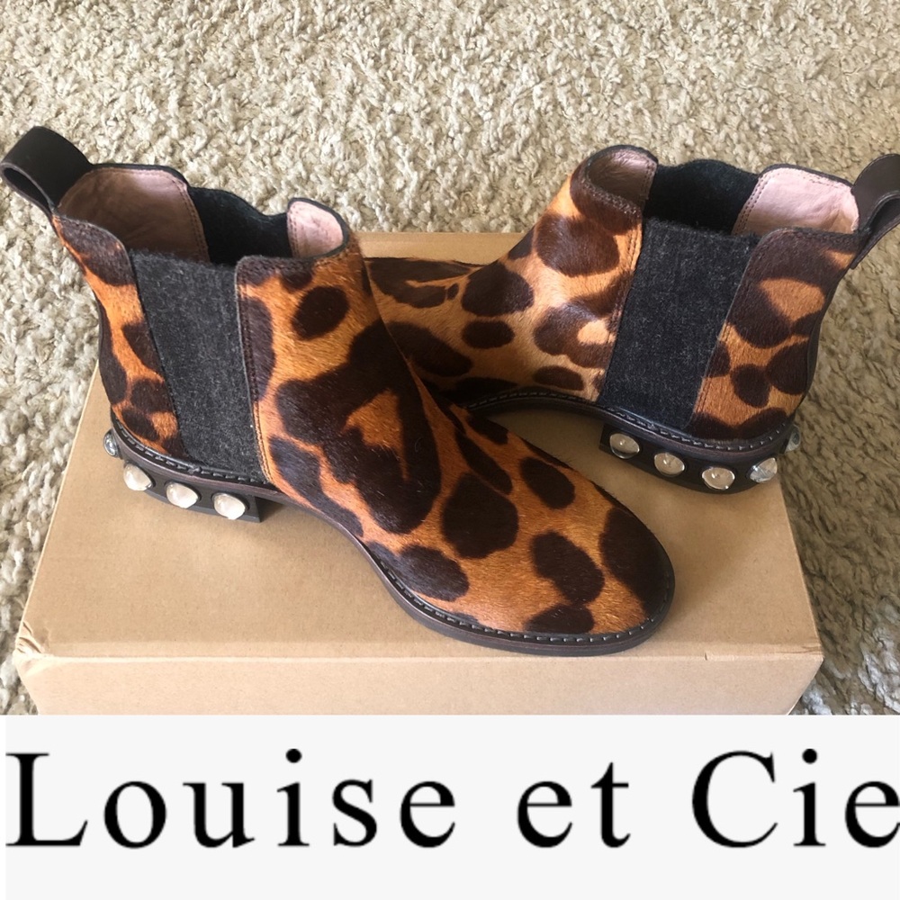 Louis et Cie Venda Embellished Heel Chelsea Boots*NEW